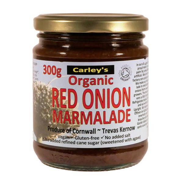 Carley's Confiture d' Oignons Rouges Bio 300g
