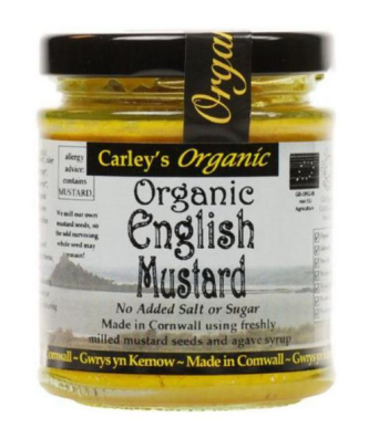 Carley's Moutarde Anglaise Biologique 170g
