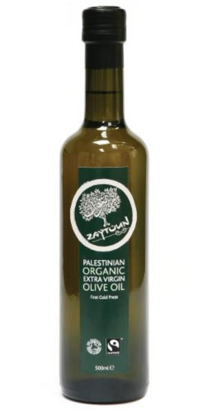 Huile d'olive extra vierge biologique Zaytoun FairTrade, 750 ml