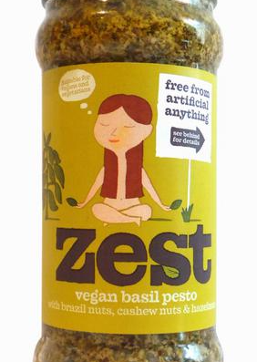 Zest Basil Pesto Vegan 340g