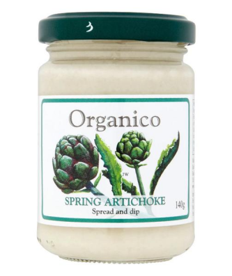Organico Tartinade et trempette aux artichauts printaniers bio 140g