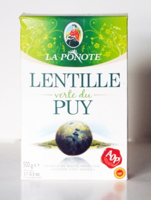Lentille Verte du Puy AOP