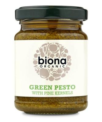 Biona Pesto vert bio aux pignons Vegan, 120g