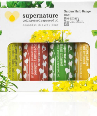 Huile de Colza Infusée aux Herbes Supernature 4x100ml