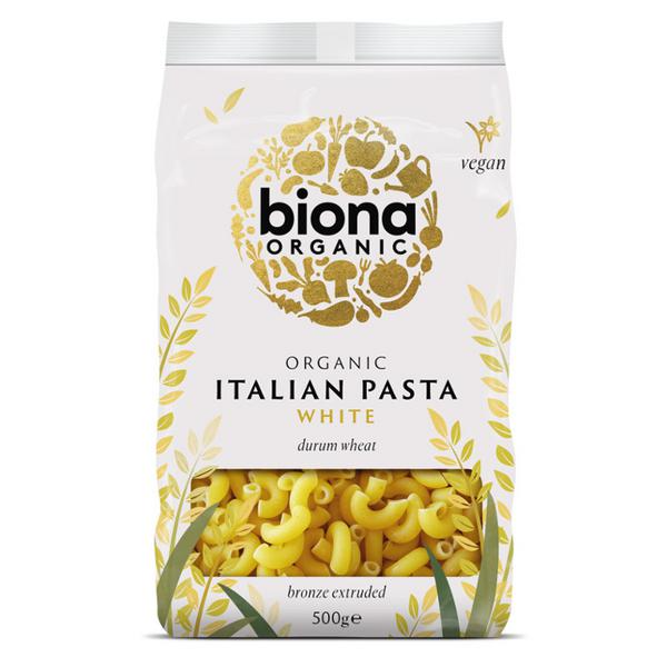 Biona Pâtes Macaroni Blanc Bio 500g