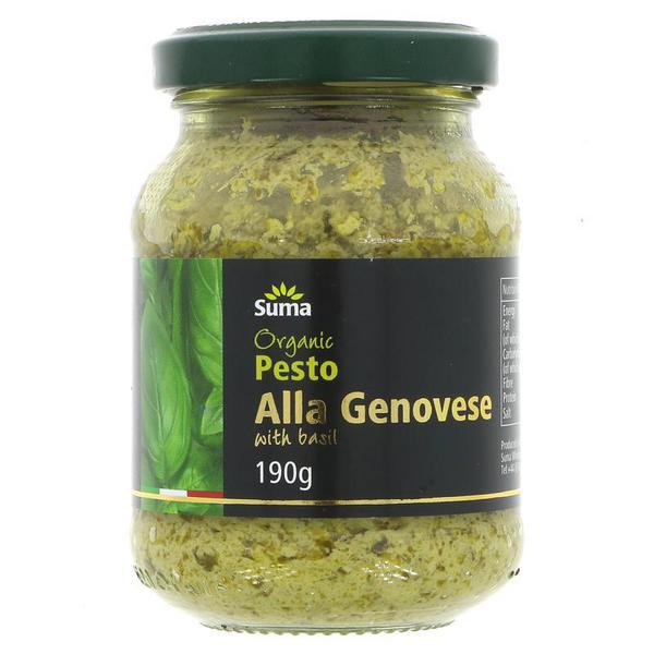 Suma Pesto Genovese Basilic Bio 190g