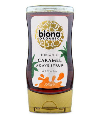 Biona Squeezy Caramel Sirop d'Agave 350g