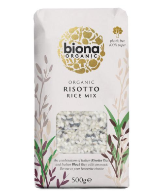Biona Mix Riz Arborio & Riz Noir Risotto 500g