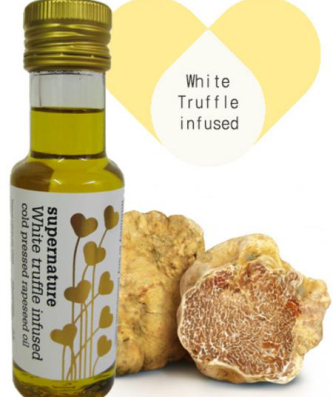 Supernature Huile de colza à la truffe blanche sans produits laitiers, Vegan 100ml