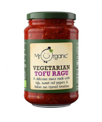 Mr Organic Veg A'More Sauce Tofu pour Pâtes Végétalienne, 350g
