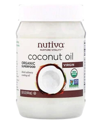 Nutiva Huile de Noix de Coco Vierge Bio 444ml