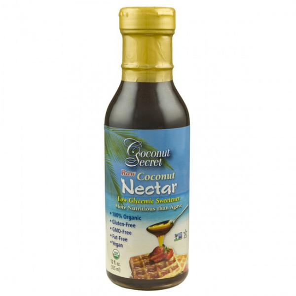 Coconut Secret Sève de Nectar de Sucre de Noix de Coco Sans Gluten, Végétalien 355 ml