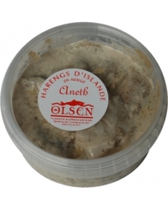 Harengs en sauce aneth pot de 250g MSC