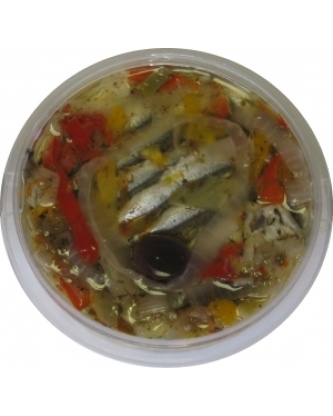 Anchois marinés à la provençale pot de 200g