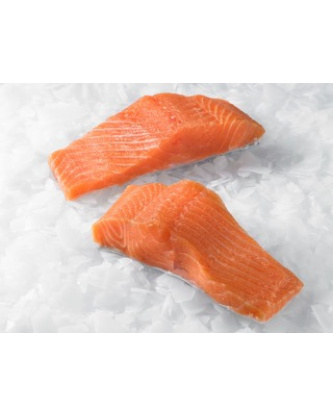 4 Pavés De Truite À Chair Rose Avec Peau Sans Arêtes