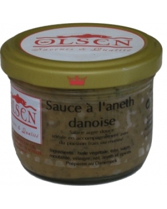 Sauce à l'aneth danoise verrine de 100g