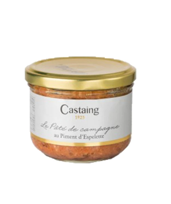Pâté Campagnard au piment d'Espelette 180 gr.