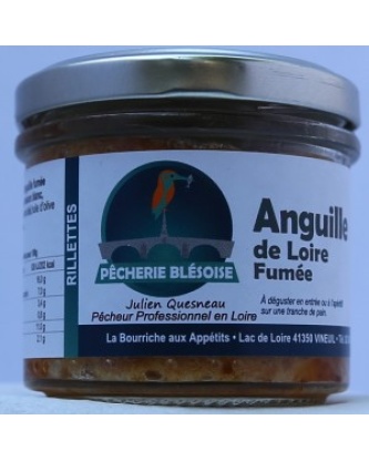Rillettes d'Anguille de Loire Fumée 80g - Pêcherie Blésoise