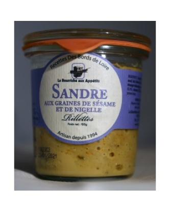 Sandre au sumac et son mélange de graines sésame et nigelle - 100g