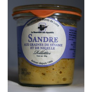 Sandre au sumac et son mélange de graines sésame et nigelle - 100g