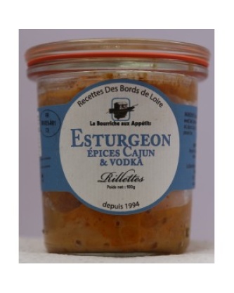Esturgeon épices Cajun & Vodka - 100g