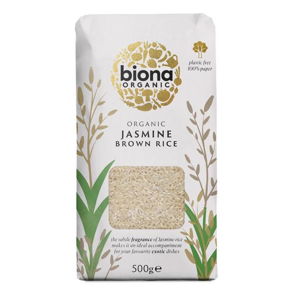 Biona Riz Brun au Jasmin Bio 500g