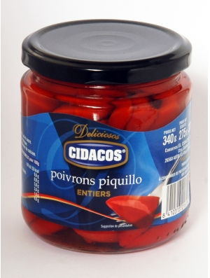 Poivrons Piquillo Entier