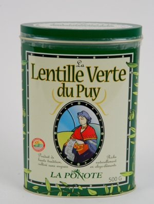 Lentille Verte du Puy A.O.C.