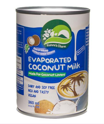 Nature's Charm Lait de coco évaporé 360 ml