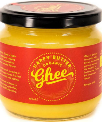 Happy Butter Ghee bio nourri à l'herbe 300g
