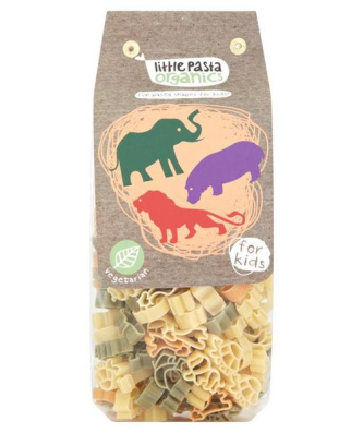 Little Pasta Organics Formes de pâtes animales 250g