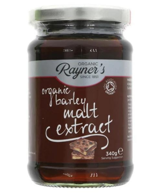 Extrait de malt d'orge bio de Rayner's 340g