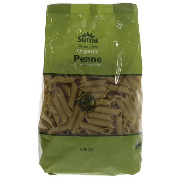 Suma Pâtes Penne au Riz Complet Bio 500g