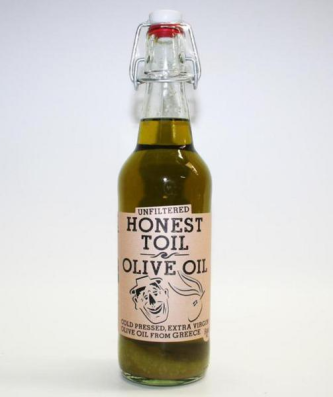 Huile d'olive extra vierge Honest Toil 500 ml