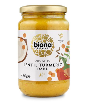 Biona Sauce Dahl Lentilles & Curcuma Bio 350g