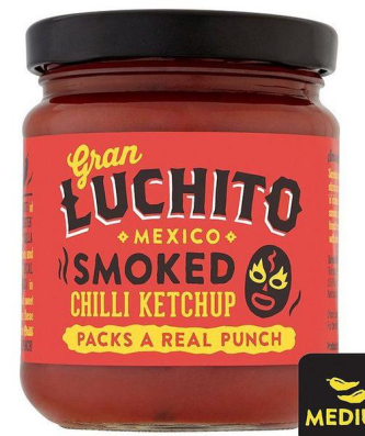 Gran Luchito Ketchup Piment Fumé 210g