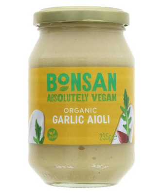 Bonsan Bio Aïoli à l'Ail Végétalien, 235g