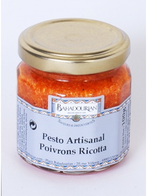 Pesto Artisanal Poivrons Ricotta