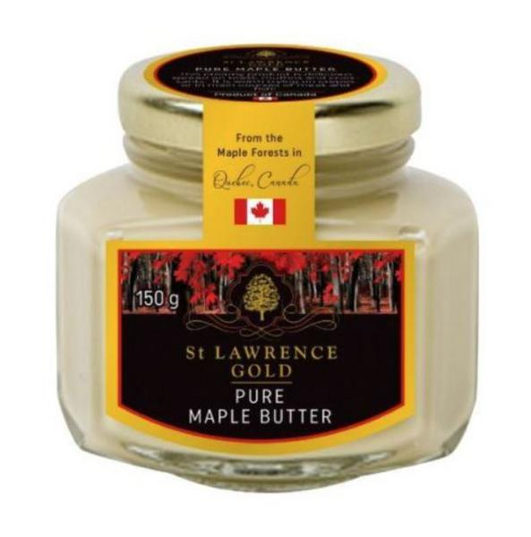 Beurre d'érable pur St Lawrence Gold 150g