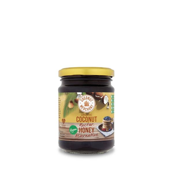 Coconut Merchant Alternative au miel de noix de coco bio Végétalien, 300 g