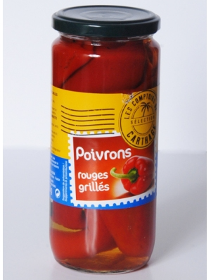 Poivrons Rouges Grillés en Saumure
