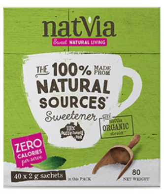 Natvia Édulcorant Naturel 80g