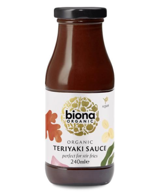 Biona Sauce Teriyaki pour Sauté Bio 240ml