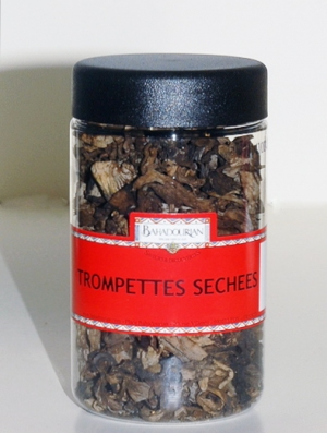 Trompettes des Maures (de la Mort) Séchées