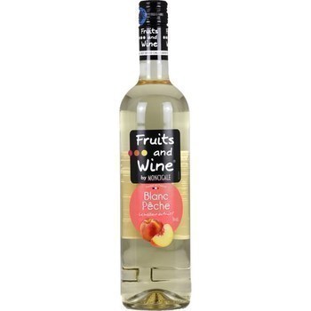 Boisson Blanc PĂȘche 75 cl