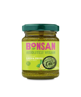 Bonsan Pesto Vert Bio Végétalien, 130g