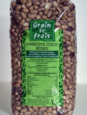 Haricots Cocos Roses