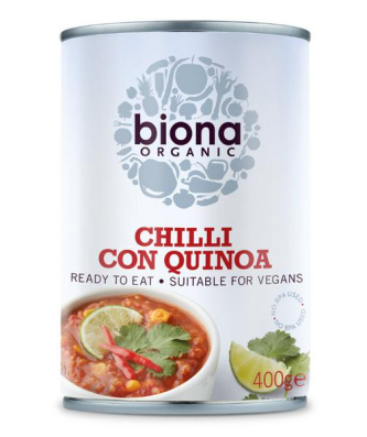 Biona Chili Con Quinoa Végétalien, 400g
