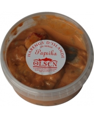 Harengs en sauce paprika pot de 250g MSC