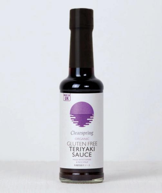 Clearspring Sauce Teriyaki bio sans gluten, végétalienne, 150 ml